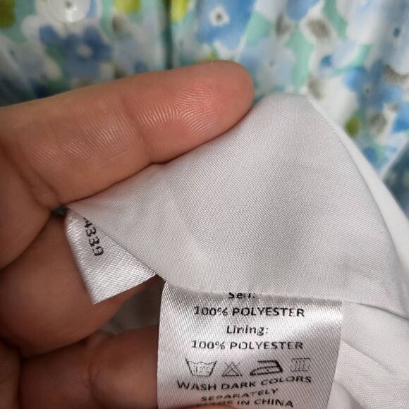 Toby Heart Ginger Floral Sleeveless Boho Mini Dress Size XS - Picture 9 of 9